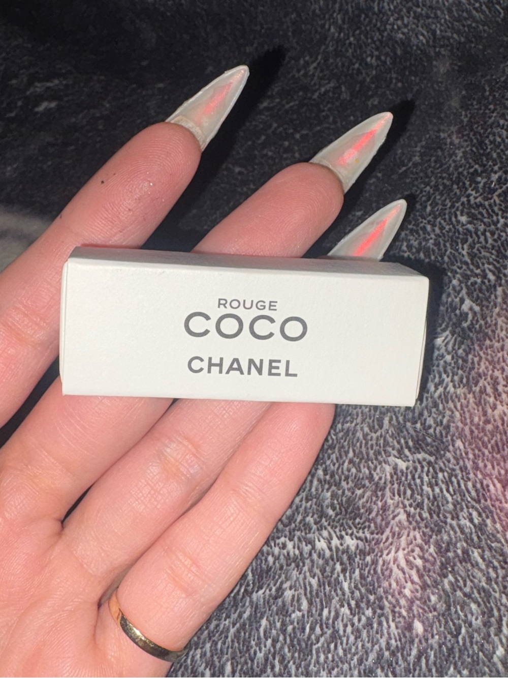 NWT authentic chanel rouge coco lipstick charm
